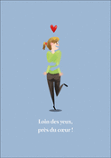 Loin des yeux, mais pr&egrave;s du c&oelig;ur